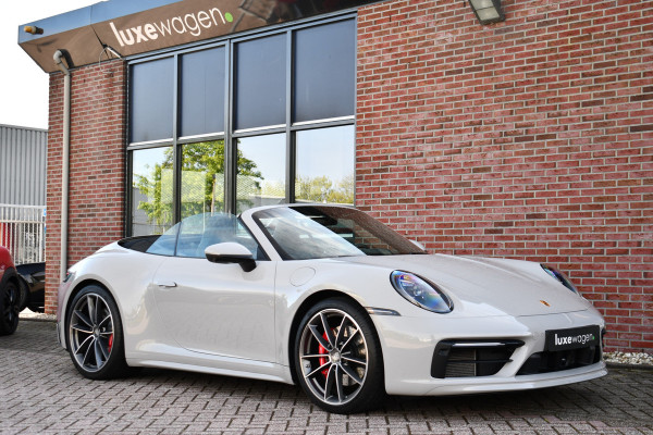 Porsche 911 Cabrio 3.0 Carrera 4S Chrono+Design ACC 360 4WS Sp-Uitlaat Bose PPF