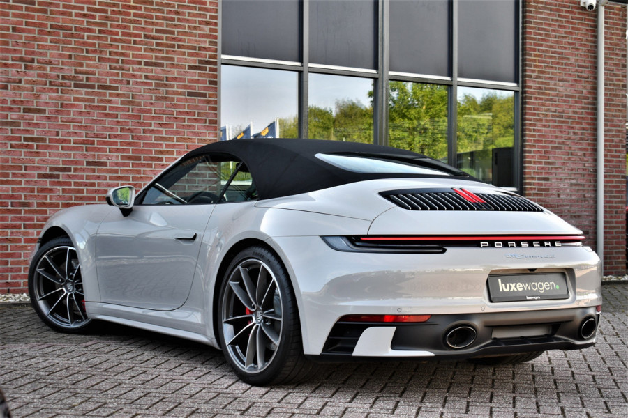 Porsche 911 Cabrio 3.0 Carrera 4S Chrono+Design ACC 360 4WS Sp-Uitlaat Bose PPF