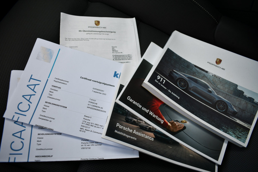 Porsche 911 Cabrio 3.0 Carrera 4S Chrono+Design ACC 360 4WS Sp-Uitlaat Bose PPF