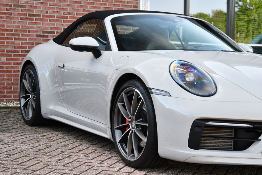 Porsche 911 Cabrio 3.0 Carrera 4S Chrono+Design ACC 360 4WS Sp-Uitlaat Bose PPF