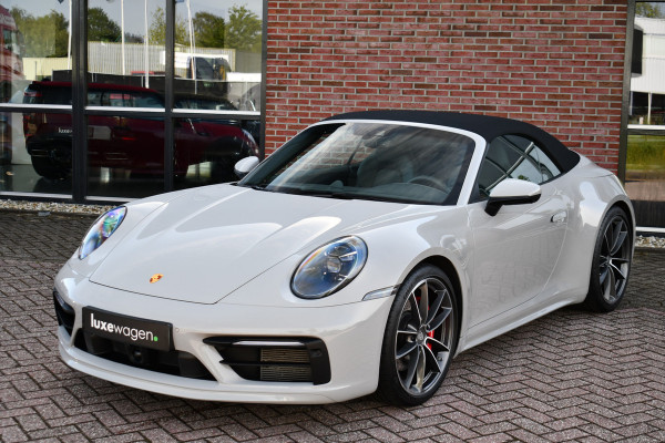 Porsche 911 Cabrio 3.0 Carrera 4S Chrono+Design ACC 360 4WS Sp-Uitlaat Bose PPF