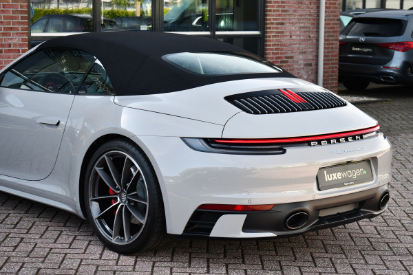 Porsche 911 Cabrio 3.0 Carrera 4S Chrono+Design ACC 360 4WS Sp-Uitlaat Bose PPF