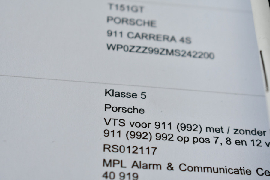 Porsche 911 Cabrio 3.0 Carrera 4S Chrono+Design ACC 360 4WS Sp-Uitlaat Bose PPF