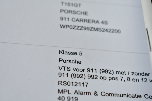Porsche 911 Cabrio 3.0 Carrera 4S Chrono+Design ACC 360 4WS Sp-Uitlaat Bose PPF