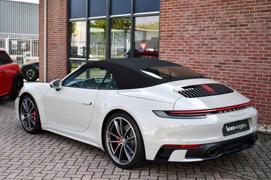 Porsche 911 Cabrio 3.0 Carrera 4S Chrono+Design ACC 360 4WS Sp-Uitlaat Bose PPF