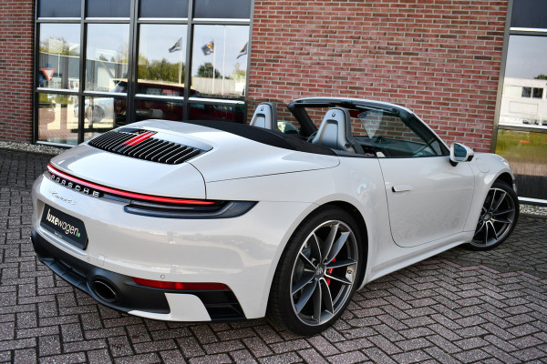 Porsche 911 Cabrio 3.0 Carrera 4S Chrono+Design ACC 360 4WS Sp-Uitlaat Bose PPF