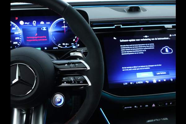 Mercedes-Benz E-Klasse Estate Mercedes-AMG 53 4MATIC+ Hybride | AMG DYNAMIC PLUS Pakket | 21 Inch AMG Velgen | Panorama dak | AMG Driver's Package | Trekhaak | Burmester® | Inclusief 24 maanden MB Certified garantie voor Europa.