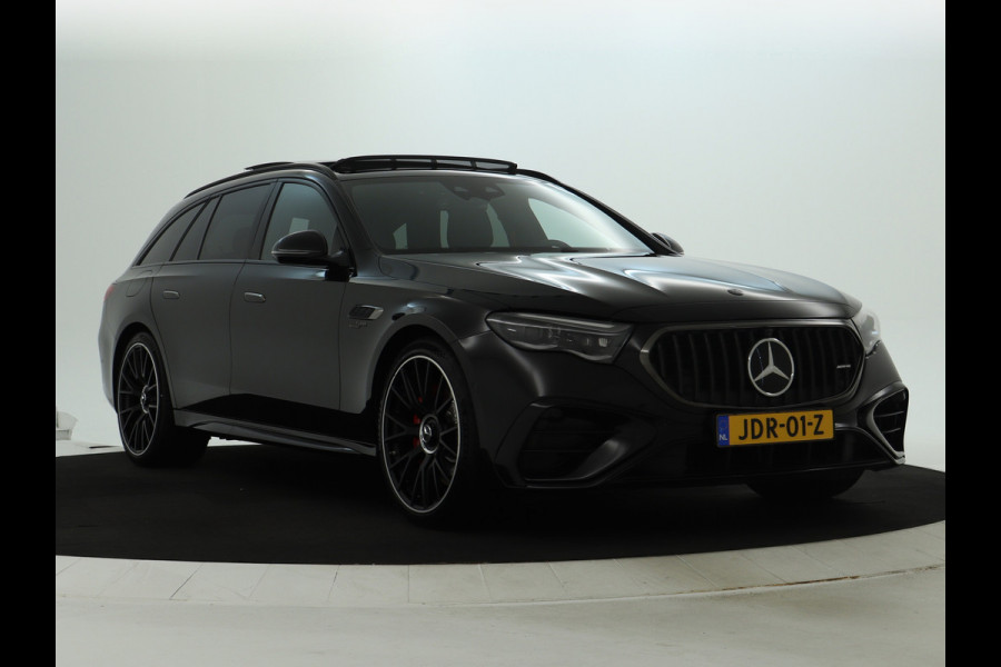 Mercedes-Benz E-Klasse Estate Mercedes-AMG 53 4MATIC+ Hybride | AMG DYNAMIC PLUS Pakket | 21 Inch AMG Velgen | Panorama dak | AMG Driver's Package | Trekhaak | Burmester® | Inclusief 24 maanden MB Certified garantie voor Europa.