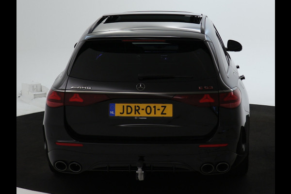Mercedes-Benz E-Klasse Estate Mercedes-AMG 53 4MATIC+ Hybride | AMG DYNAMIC PLUS Pakket | 21 Inch AMG Velgen | Panorama dak | AMG Driver's Package | Trekhaak | Burmester® | Inclusief 24 maanden MB Certified garantie voor Europa.