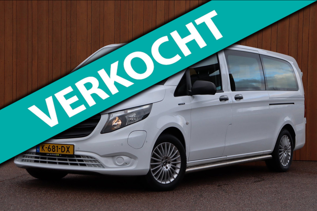 Mercedes-Benz EVITO TOURER PRO L3 350km 37.967,- ex.l.vloerrail+9-persoons snelladen el.deuren leer+vw