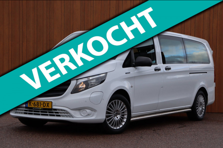 Mercedes-Benz EVITO TOURER PRO L3 350km 37.967,- ex.l.vloerrail+9-persoons snelladen el.deuren leer+vw