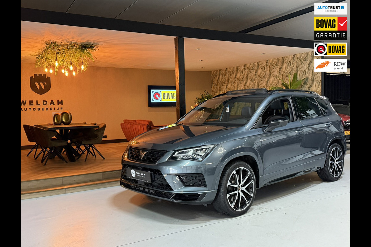 CUPRA Ateca 2.0 TSI 4DRIVE | 300 PK | Automaat | Pano | BEATS Audio | Trekhaak | Alcantara | Dealer onderhouden | Rijklaar