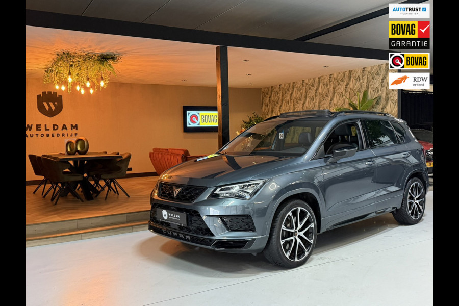 CUPRA Ateca 2.0 TSI 4DRIVE | 300 PK | Automaat | Pano | BEATS Audio | Trekhaak | Alcantara | Dealer onderhouden | Rijklaar