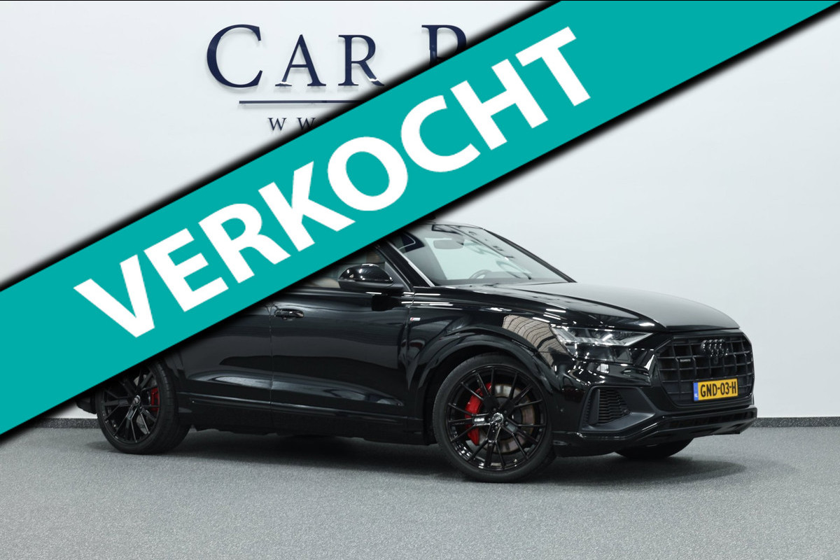 Audi Q8 55 TFSI e quattro S-line BTW/MATRIX+LED/VIRTUAL/SFEER/PANO/LEER+S.VERWARMING+VERKOELING/22"LMV/360/ACC/ECC/12 MDN GARANTIE