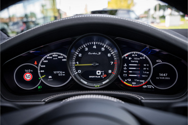 Porsche Panamera 4.0 Turbo S E-Hybrid (700pk) ** PCCB ** Burmester ** NL auto Sport Design ** Soft-close ** NP 245K