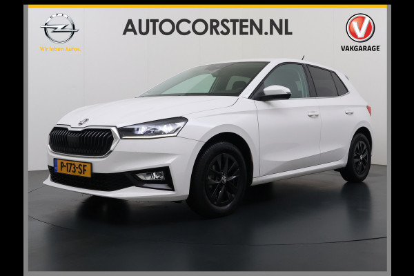 Škoda Fabia 1.0I 96PK Navi Camera Pdc Apple Carplay Android Keyless Stoelverwarming Cruise Control ECC Lmv Isofix Privacyglas Led Smartlink Bluetooth Licht-/Regensensor Mooie en complete Skoda Fabia