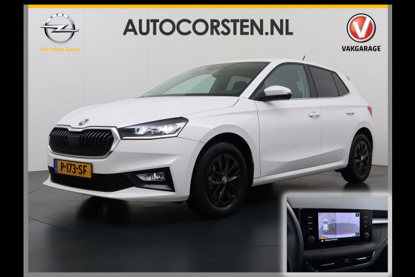 Škoda Fabia 1.0I 96PK Navi Camera Pdc Apple Carplay Android Keyless Stoelverwarming Cruise Control ECC Lmv Isofix Privacyglas Led Smartlink Bluetooth Licht-/Regensensor Mooie en complete Skoda Fabia