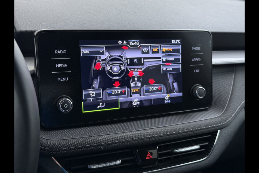 Škoda Fabia 1.0I 96PK Navi Camera Pdc Apple Carplay Android Keyless Stoelverwarming Cruise Control ECC Lmv Isofix Privacyglas Led Smartlink Bluetooth Licht-/Regensensor Mooie en complete Skoda Fabia