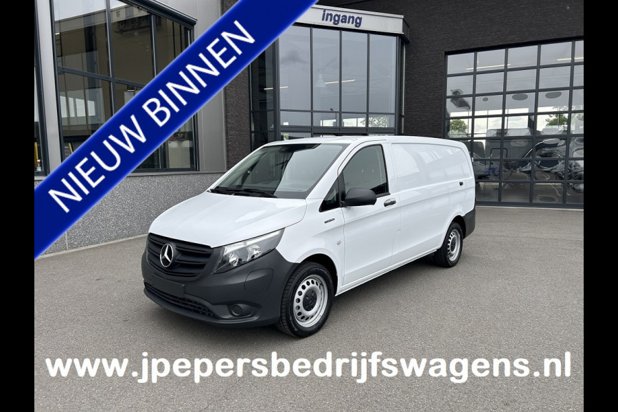 Mercedes-Benz eVito 112 Lang 60 kWh / Snellader / Camera / Navigatie / Cruise control / Airco / 270 Graden achterdeuren