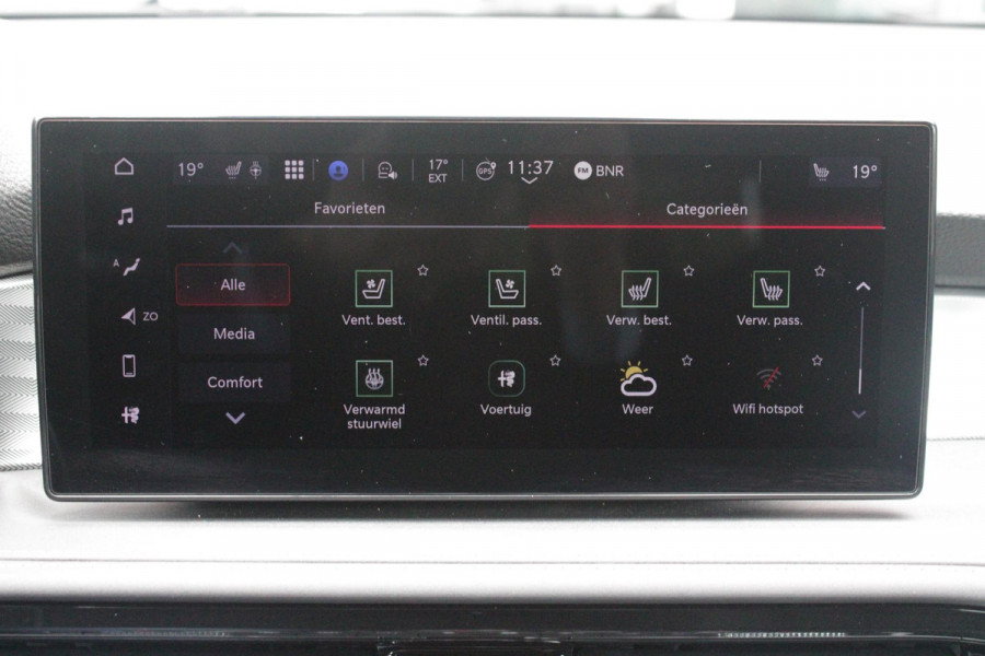 Alfa Romeo Tonale 1.5T Hybrid 160PK VELOCE | PREMIUM PACK: LEDEREN BEKLEDING/GEVENTILEERDE VOORSTOELEN/4-VOUDIG ELEKTRISCH VERSTELBARE LENDESTEUN VOORSTOELEN/ELEKTRISCH BEDIENBARE /HOOGGLANS ZWARTE RAAMOMLIJSTING/AMBIENT LIGHTING | TECHNOLOGY PACK: PARKEERWAARSCHUWING VOOR EN ACHTER/360° CAMERA/AUTOMATISCH INPARKEREN/ AUTONOMOUS DRIVING LEVEL 2: ADAPTIVE CRUISE CONTROL/LANE CENTERING ASSIST/TRAFFIC JAM ASSIST DODEHOEK DETECTIE AUTOMATISCH DIMMENDE BUITENSPIEGELS ELEKTRISCH BEDIENBARE ACHTERKLEP | WINTERPACK: STOELVERWARMING VOOR/STUURVERWARMING/VERWARMBARE RUITENSPROEIERS | 19" LICHTMET