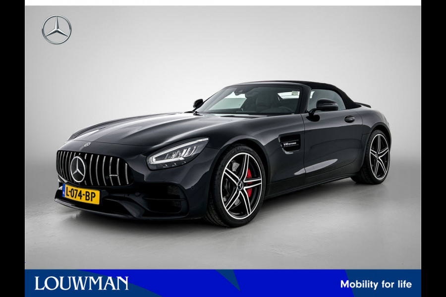 Mercedes-Benz AMG GT Roadster 4.0 Premium | 476 pk | V8 | Airscarf | Distronic | AMG sportuitlaat inschakelbaar | Car Play | Inclusief 12 Maanden Garantie.
