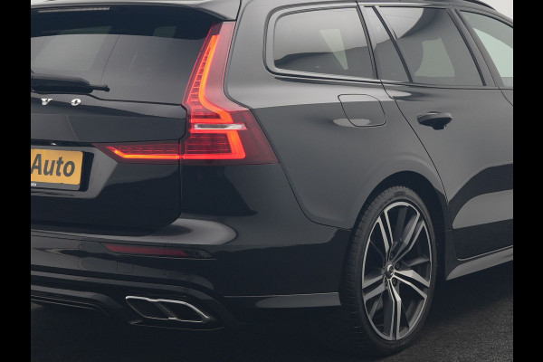 Volvo V60 T8 Twin Engine AWD R-Design PHEV 390pk Dealer O.H. | Trekhaak Af Fabriek | Panodak | Head Up | Harman / Kardon | Camera | Lederen Sportstoelen Memory & Verwarmd | Apple Carplay | Stuur Verwarmd | Navigatie | DAB | Plug In Hybrid |
