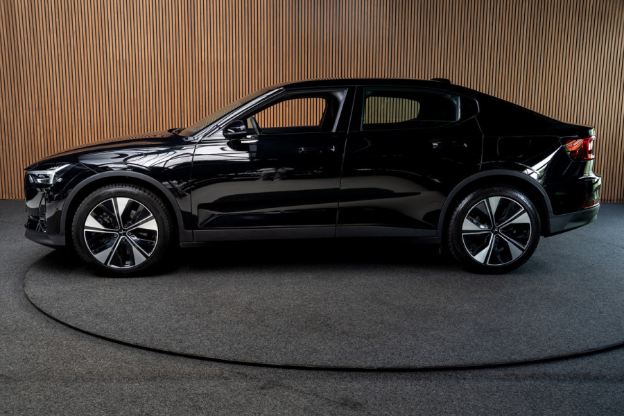 Polestar 2 Long Range Single Motor 78 kWh Panodak 360 Harman K.  ACC Alcantara Stuurverwarming Warmtepomp Memory seat Stoelverwarming voor & achter LM velgen