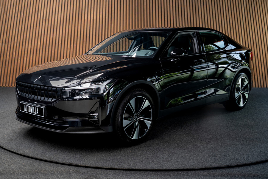 Polestar 2 Long Range Single Motor 78 kWh Panodak 360 Harman K.  ACC Alcantara Stuurverwarming Warmtepomp Memory seat Stoelverwarming voor & achter LM velgen