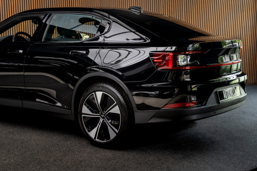 Polestar 2 Long Range Single Motor 78 kWh Panodak 360 Harman K.  ACC Alcantara Stuurverwarming Warmtepomp Memory seat Stoelverwarming voor & achter LM velgen