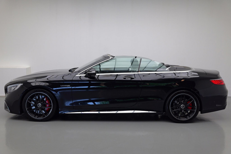 Mercedes-Benz S-Klasse Cabrio S63 AMG 4MATIC Premium Plus |Luchtvering|HUD|Nachtzicht|Airscarf|