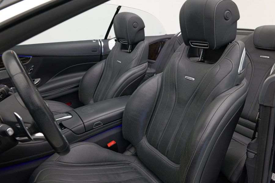 Mercedes-Benz S-Klasse Cabrio S63 AMG 4MATIC Premium Plus |Luchtvering|HUD|Nachtzicht|Airscarf|