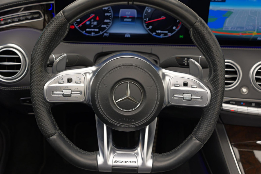 Mercedes-Benz S-Klasse Cabrio S63 AMG 4MATIC Premium Plus |Luchtvering|HUD|Nachtzicht|Airscarf|