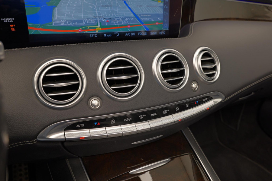 Mercedes-Benz S-Klasse Cabrio S63 AMG 4MATIC Premium Plus |Luchtvering|HUD|Nachtzicht|Airscarf|