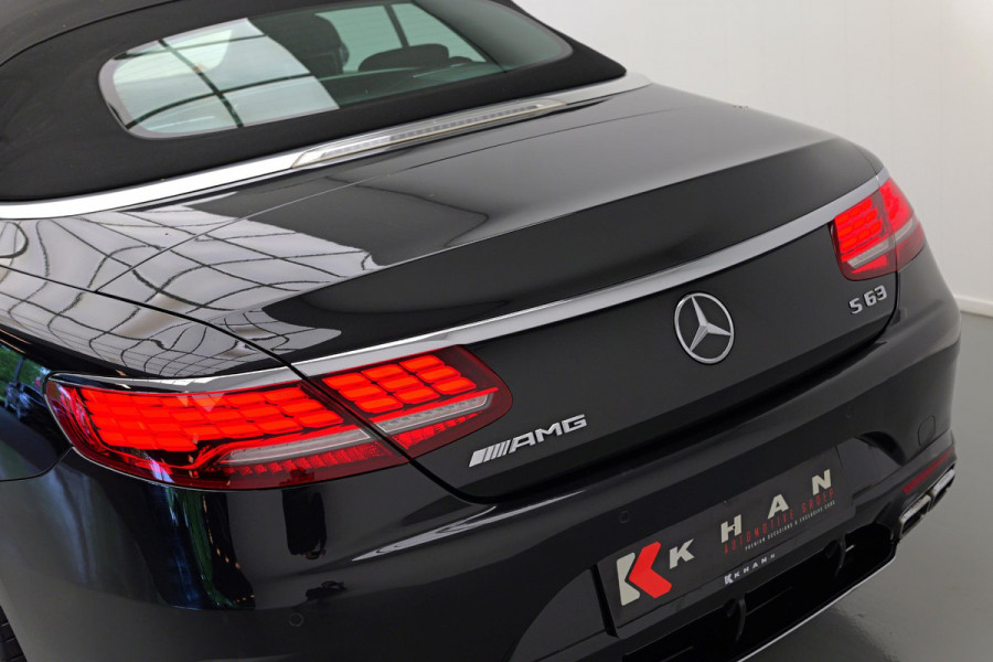 Mercedes-Benz S-Klasse Cabrio S63 AMG 4MATIC Premium Plus |Luchtvering|HUD|Nachtzicht|Airscarf|