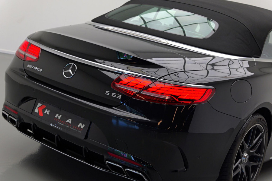 Mercedes-Benz S-Klasse Cabrio S63 AMG 4MATIC Premium Plus |Luchtvering|HUD|Nachtzicht|Airscarf|