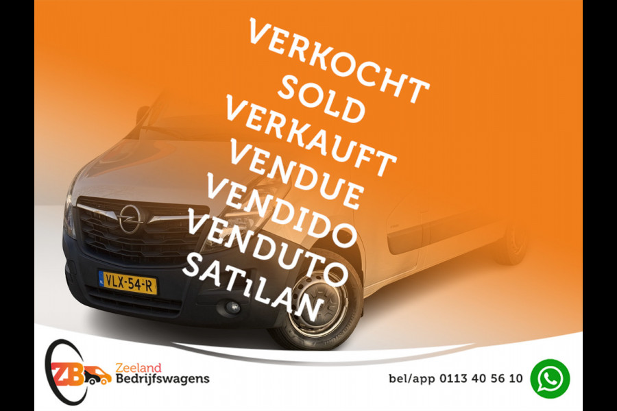 Opel Movano 2.3 Turbo L2H2 | NL-auto | 1e Eig | Camera | Trekhaak | Navi | Carplay