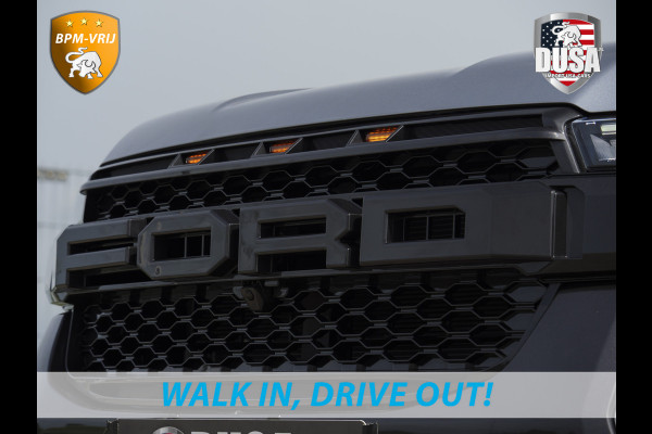 Ford Ranger 2.3L | Wildtrak | PHEV | Liftkit | Raptor Grille | Mud-Tec Rolcover | 3.500kg trekken | Iconic Silver Getoonde accessoires zijn verkrijgbaar tegen meerprijs