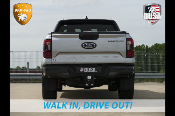 Ford Ranger 2.3L | Wildtrak | PHEV | Liftkit | Raptor Grille | Mud-Tec Rolcover | 3.500kg trekken | Iconic Silver Getoonde accessoires zijn verkrijgbaar tegen meerprijs