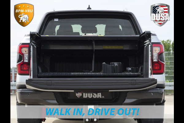 Ford Ranger 2.3L | Wildtrak | PHEV | Liftkit | Raptor Grille | Mud-Tec Rolcover | 3.500kg trekken | Iconic Silver Getoonde accessoires zijn verkrijgbaar tegen meerprijs