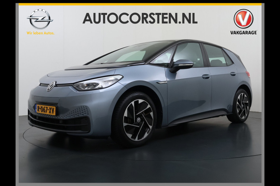 Volkswagen ID.3 Pro 62kWh SOH 93% Navi-Pro Ecc Stoel+Stuurverwarming Adap.Cruise Apple Carplay Android Auto Pdc Lmv Isofix Bluetooth Led Rijstrooksensor Verkeersbord Keyless Dab Comfort Pakket 1e Eigenaar Origineel Nederlandse Auto