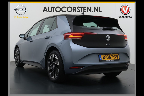 Volkswagen ID.3 Pro 62kWh SOH 93% Navi-Pro Ecc Stoel+Stuurverwarming Adap.Cruise Apple Carplay Android Auto Pdc Lmv Isofix Bluetooth Led Rijstrooksensor Verkeersbord Keyless Dab Comfort Pakket 1e Eigenaar Origineel Nederlandse Auto
