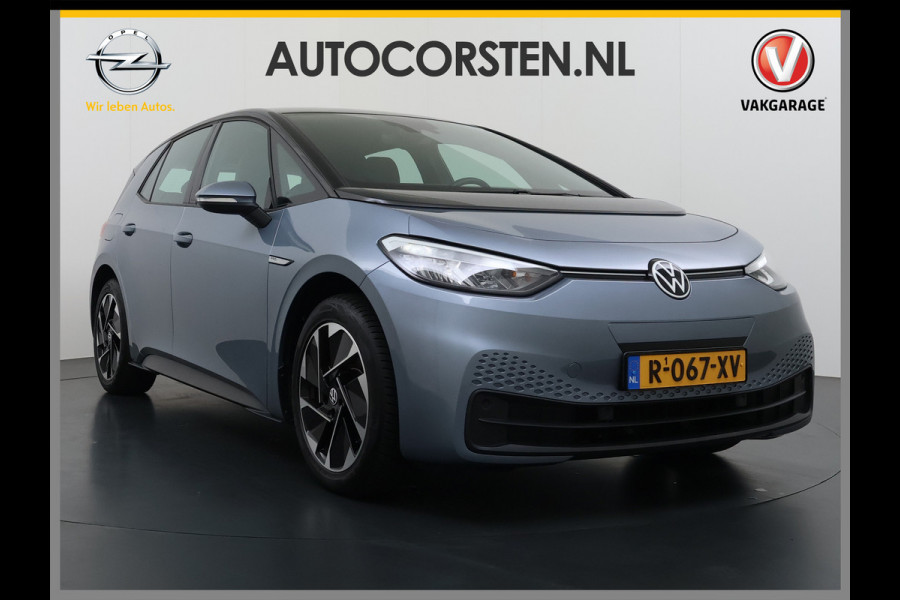 Volkswagen ID.3 Pro 62kWh SOH 93% Navi-Pro Ecc Stoel+Stuurverwarming Adap.Cruise Apple Carplay Android Auto Pdc Lmv Isofix Bluetooth Led Rijstrooksensor Verkeersbord Keyless Dab Comfort Pakket 1e Eigenaar Origineel Nederlandse Auto