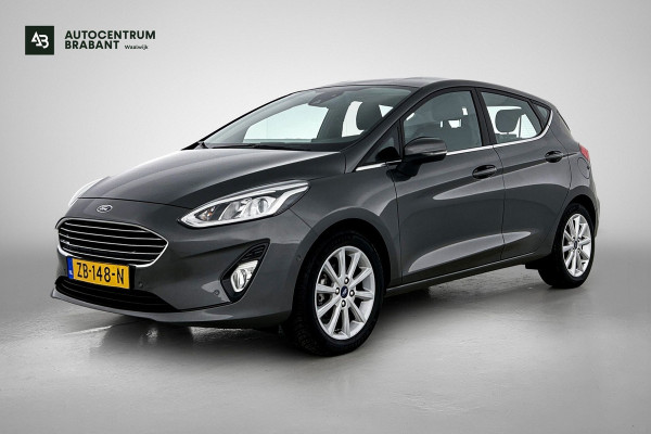 Ford Fiesta 1.0 EcoBoost Titanium (NAVIGATIE, CARPLAY, PARKEERSENSOREN, LED, STUURBEDIENING, 1e EIGENAAR, GOED ONDERHOUDEN)
