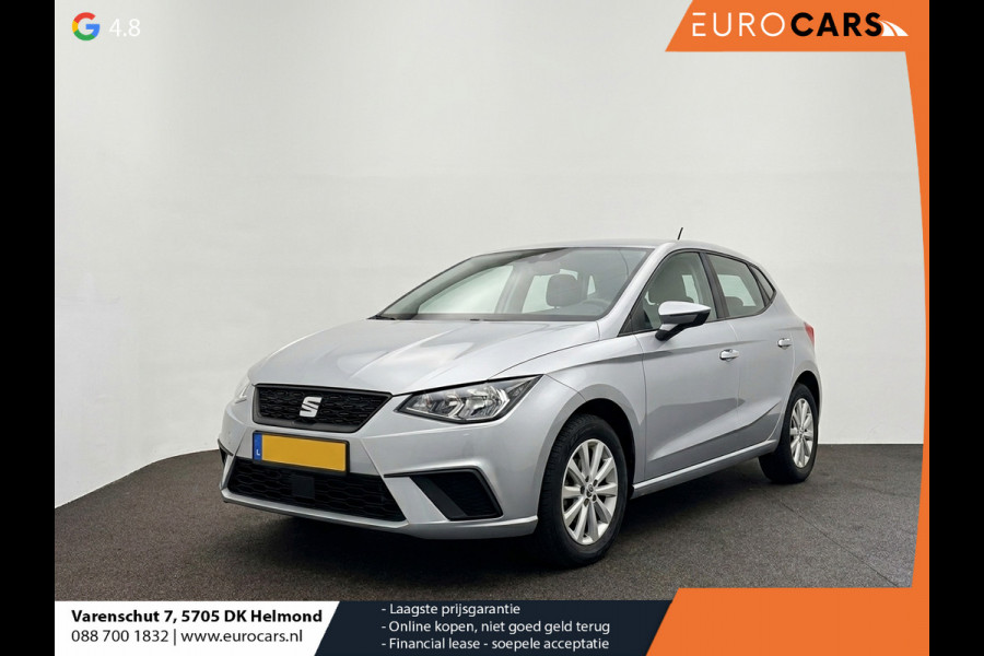 Seat Ibiza 1.0 TSI 110 pk DSG Urban Silver Full LED Navi 9,2 inch CarPlay Climatronic PDC Cruise Lane Assist Front Assist DAB+ 15 inch LMV