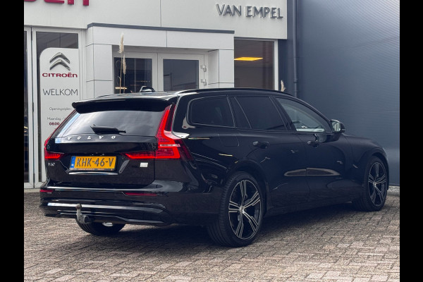 Volvo V60 2.0 T6 Plug-in hybrid AWD Ultimate Dark Long Range | Trekhaak | 100% SOH | Leder + Memory | Winter Pack