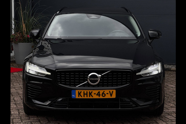 Volvo V60 2.0 T6 Plug-in hybrid AWD Ultimate Dark Long Range | Trekhaak | 100% SOH | Leder + Memory | Winter Pack