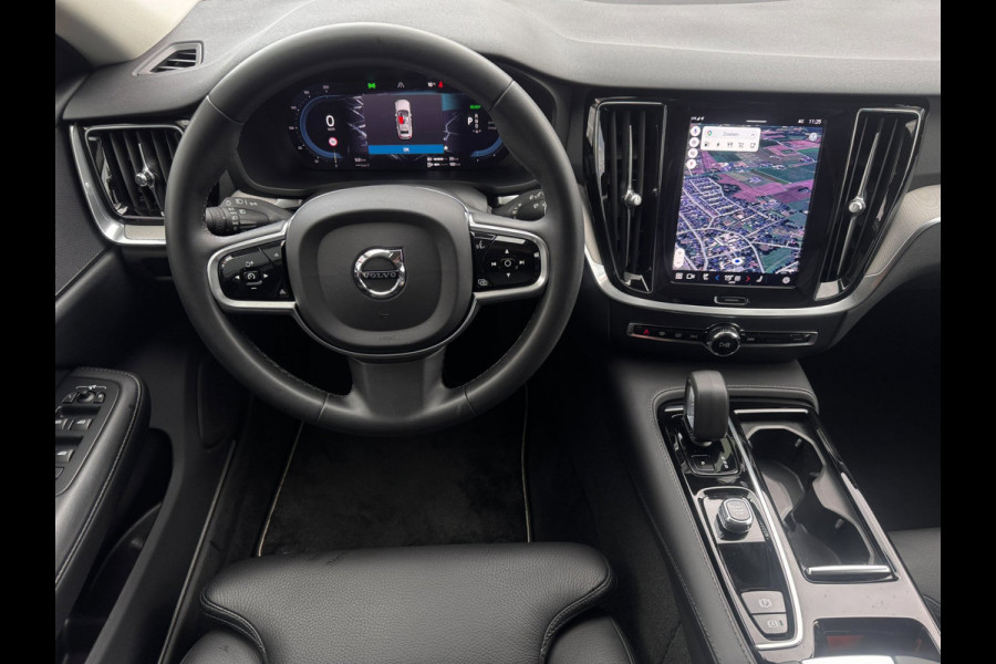 Volvo V60 2.0 T6 Plug-in hybrid AWD Ultimate Dark Long Range | Trekhaak | 100% SOH | Leder + Memory | Winter Pack