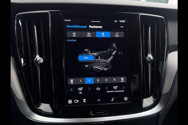 Volvo V60 2.0 T6 Plug-in hybrid AWD Ultimate Dark Long Range | Trekhaak | 100% SOH | Leder + Memory | Winter Pack