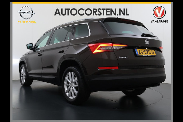 Škoda Kodiaq 1.5 TSI Automaat Style Business Navi 3-Zone Ecc Adap.Cruise 360°Camera Elek.Stoel+Memory Apple Carplay Android Auto Pdc Stoelverwarming Elek.Achterklep Led Lmv Isofix P-Assist Regen-Lichtsensor Dealeronderhouden 1e Eigenaar Origineel Nederlandse Auto