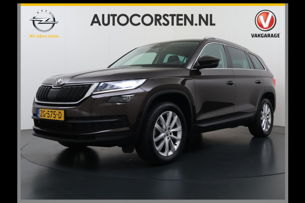 Škoda Kodiaq 1.5 TSI Automaat Style Business Navi 3-Zone Ecc Adap.Cruise 360°Camera Elek.Stoel+Memory Apple Carplay Android Auto Pdc Stoelverwarming Elek.Achterklep Led Lmv Isofix P-Assist Regen-Lichtsensor Dealeronderhouden 1e Eigenaar Origineel Nederlandse Auto